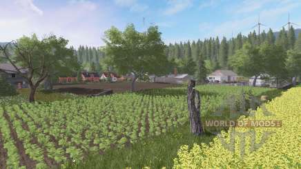 Настоящая польская деревня v2.1 для Farming Simulator 2017