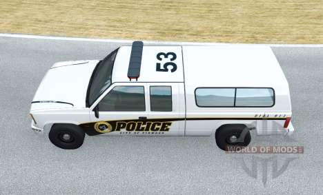 Gavril D-Series Firwood Police Department для BeamNG Drive