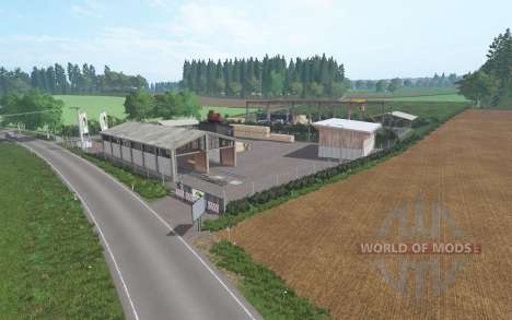 Stappenbach in Oberfranken для Farming Simulator 2017