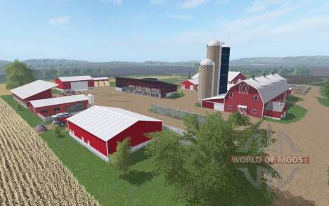 Bedford County для Farming Simulator 2017