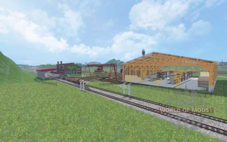 Auvergne для Farming Simulator 2015