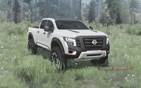 Nissan Titan для Spintires MudRunner