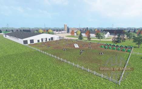 Small-Town America для Farming Simulator 2015
