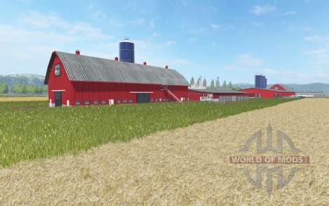 Canadian West Meadow для Farming Simulator 2017