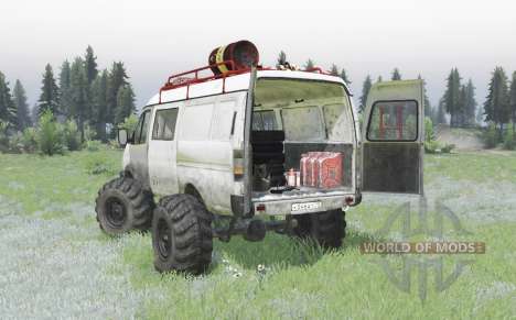 ГАЗ 2705 для Spin Tires