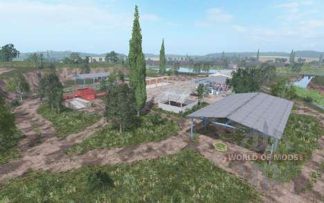Зелёная долина для Farming Simulator 2017