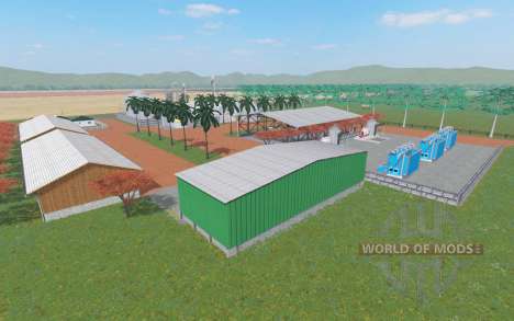 Fazenda Mimosa для Farming Simulator 2017