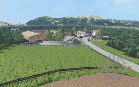 Agricultural Thuringen для Farming Simulator 2015