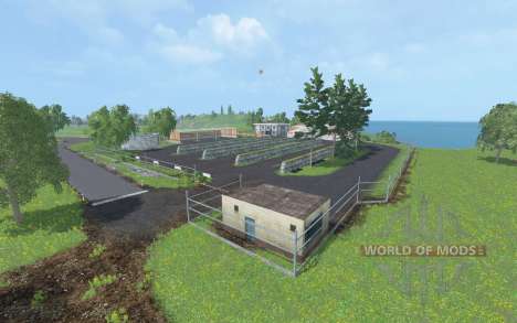 Coast Island для Farming Simulator 2015