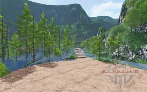 Wetlands Logging для Farming Simulator 2015