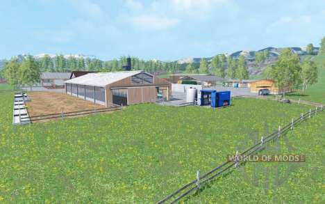 Hofgut Baden для Farming Simulator 2015