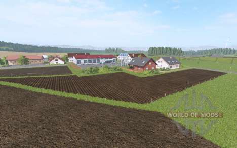 Bavarian Alpine Foreland для Farming Simulator 2017