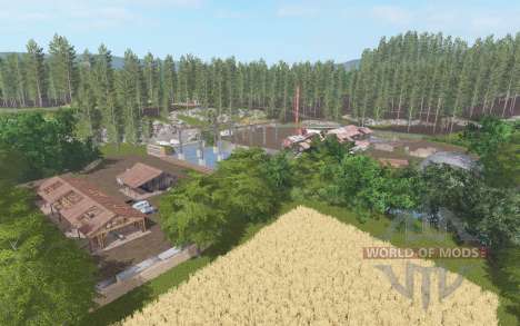 Hillside Farm для Farming Simulator 2017