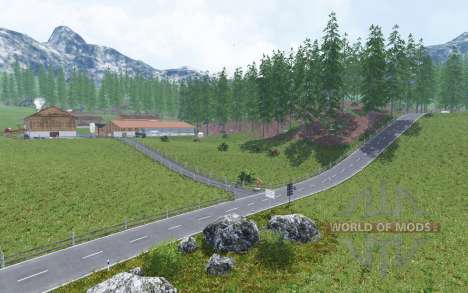 Sudtiroler Bergwelt для Farming Simulator 2015