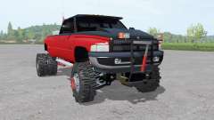 Dodge Ram 3500 Club Cab 1994 lifted для Farming Simulator 2017
