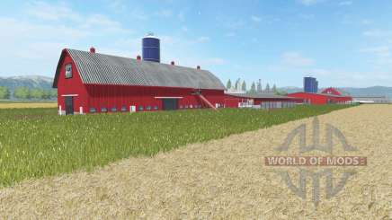 Canadian West Meadow для Farming Simulator 2017