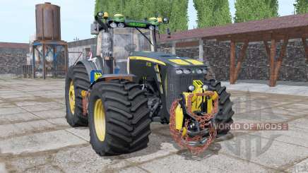 John Deere 8130 Black Shadow v2.2 для Farming Simulator 2017