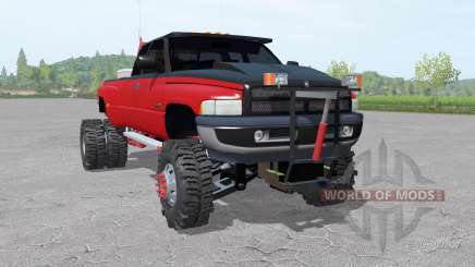 Dodge Ram 3500 Club Cab 1994 lifted для Farming Simulator 2017