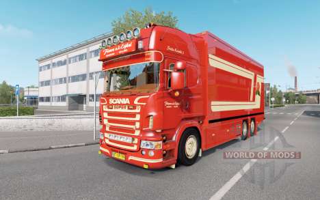 Scania R620 Fleurs для Euro Truck Simulator 2