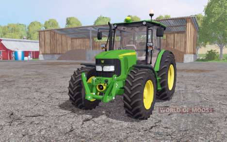 John Deere 5080M для Farming Simulator 2015