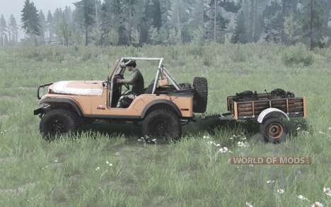 Jeep CJ-5 для Spintires MudRunner