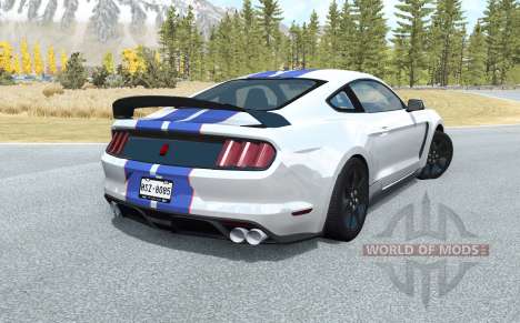 Shelby GT350R Mustang для BeamNG Drive