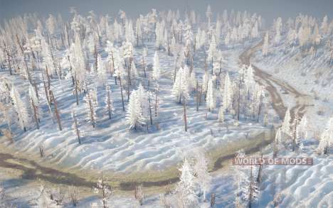 Snow Hills для Spintires MudRunner