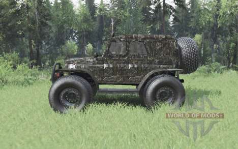 УАЗ 3151 ТРЭКОЛ для Spin Tires