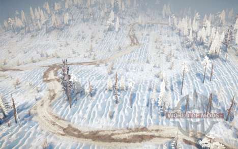 Snow Hills для Spintires MudRunner