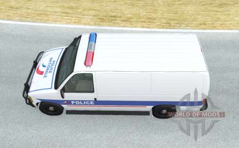 Gavril H-Series Police Nationale для BeamNG Drive