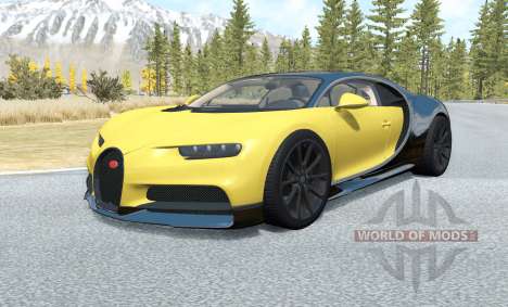 Bugatti Chiron для BeamNG Drive