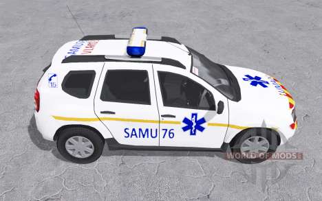 Dacia Duster SAMU для Farming Simulator 2017