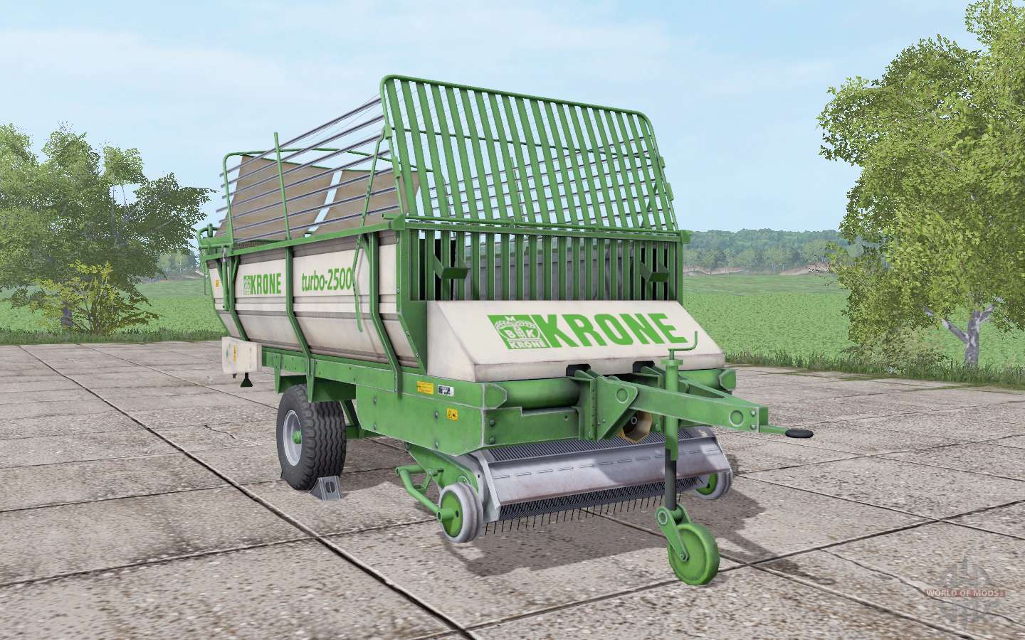 Krone Turbo 2500 V30 для Farming Simulator 2017 6939