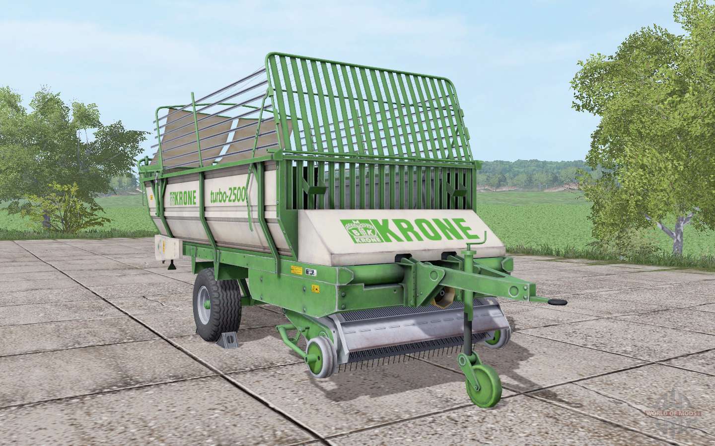 Krone Turbo 2500 V30 для Farming Simulator 2017 7710