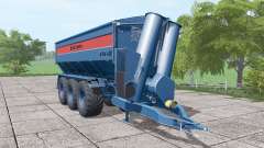 BERGMANN GTW 430 dark blue для Farming Simulator 2017