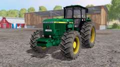 John Deere 4755 lime green для Farming Simulator 2015