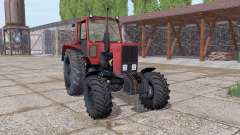 МТЗ 82 Беларус мягкo-красный для Farming Simulator 2017