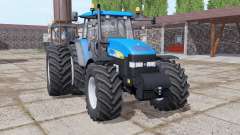 New Holland TM190 dual rear для Farming Simulator 2017