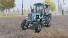 МТЗ 80 Беларус 4x4 светло-серо-синий для Farming Simulator 2013