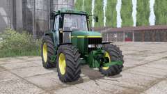 John Deere 6810 dual rear для Farming Simulator 2017