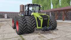 CLAAS Xerion 5000 twin wheels для Farming Simulator 2017