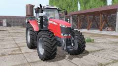 Massey Ferguson 7726 wheels with weights для Farming Simulator 2017