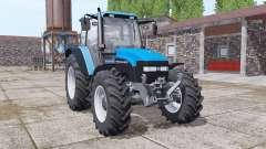 New Holland TM150 vivid blue для Farming Simulator 2017