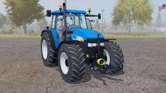 New Holland TM 175 vivid blue для Farming Simulator 2013