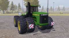 John Deere 9400 twin wheels для Farming Simulator 2013
