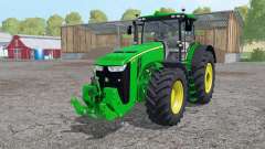 John Deere 8370R interactive control для Farming Simulator 2015