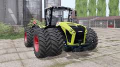 CLAAS Xerion 4500 twin wheels для Farming Simulator 2017