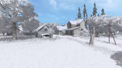 Typowa Polska Wies snow для Farming Simulator 2015
