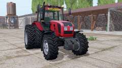 Беларус 1220.3 сдвоенные колёса для Farming Simulator 2017