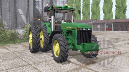 John Deere 8400 USA для Farming Simulator 2017